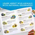 NATIONAL GEOGRAPHIC My First Safari Board Game for Kids 4-6 Animal Game for Adults, Cooperative Fun Perfect for Family Game Night, Board Games for