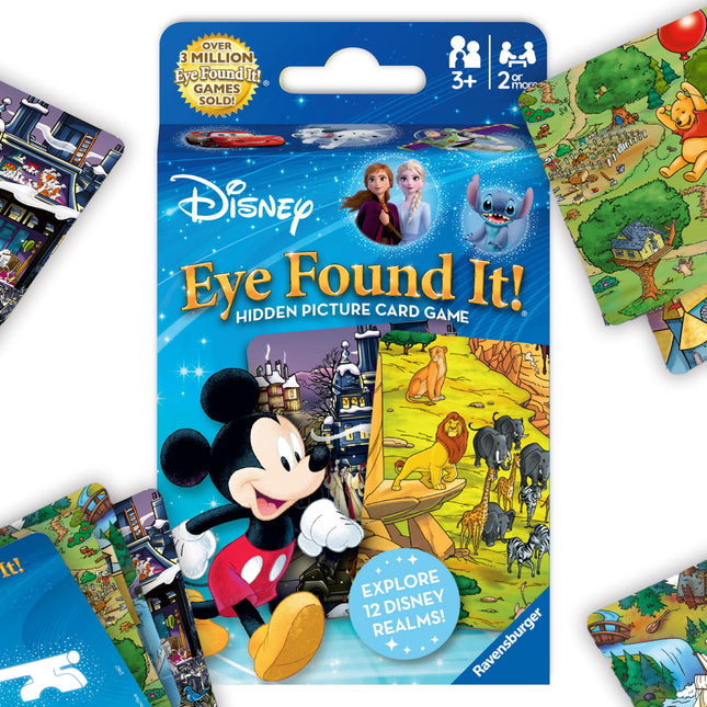 Ravensburger World of Disney Eye Found It! Card Game - Fun Disney Trip Essential