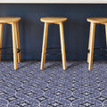 FloorPops Capri Peel and Stick Floor Tiles, Multicolor Geometric Removable Vinyl Flooring, Self Adhesive Floor Tiles for Kitchen Bathroom Entryway