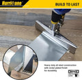 HURRICANE Sheet Metal Hand Seamer, 6 Inch Straight Jaw Sheet Bender Tools for Flattening Metal, Bending Pliers with Double Dipped Cushion Handle,