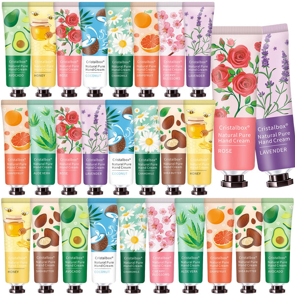 28 Pack Hand Lotion Gifts for Women,Teacher Gifts,Bulk Gifts for Women,Teen Girls,Birthday Gifts Return Gifts,Graduation Gifts,Natural Plant