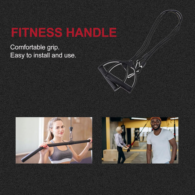 IMIKEYA Resistance Bands: 1 Pair Stepper Resistance Band Fitness Exercise Bands 