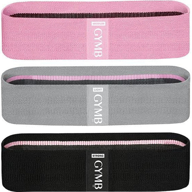 Gymb Premium Resistance Bands for Working Out - Exercise Bands to Workout Glutes