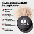 Revlon ColorStay Blot Setting Powder, 0.5 oz 0.5 Ounce (Pack of 1)