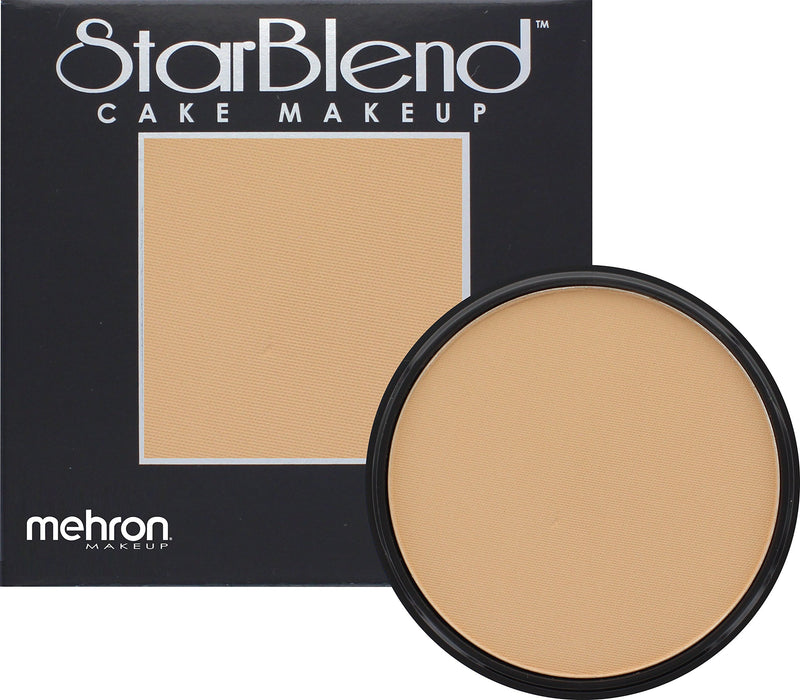 Mehron Makeup Starblend Cake (2 Oz) (Warm Honey)