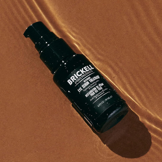 Brickell Men'S Dark Circle under Eye Treatment Serum for Men, Natural and Organi