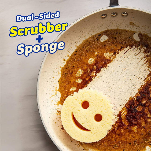 Scrub Daddy Scrub Mommy - Scratch-Free Multipurpose Dish Sponge - BPA Free & Mad