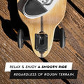 Magneto Longboards Bamboo Longboards for Cruising, Carving, Free-Style, Downhill and Dancing (Bamboo Drop & Fiberglass Through Longboard) Low Glider