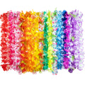 Joyin Toy 12 Counts Hawaiian Leis Bulk, Tropical Flower Lei Hawaiian Lei Beach Hawaii Luau Party Favors Decoration Birthday Party Supplies
