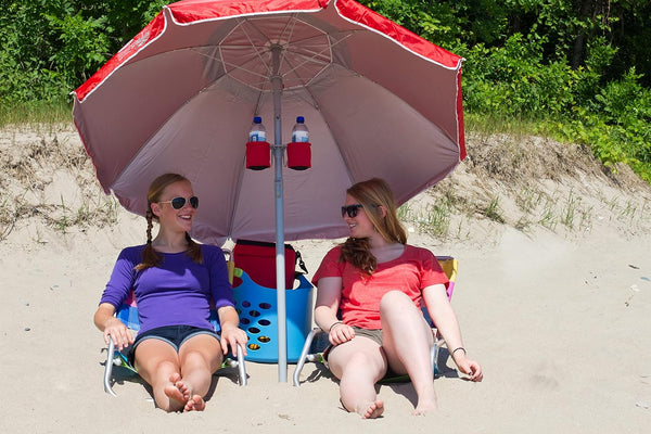Wondershade Ultimate Portable Sun Shade Umbrella – Lightweight Adjustable Outdoor Patio & Beach Umbrella with Tripod Base (Blue) Royal Blue