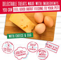 Charlee Bear Dog Training Treats, Cheese & Egg Recipe, Low Calorie (Under 3 Calories), Limited Ingredient Crunchy Dog Treats, 16 oz. Resealable