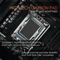 Thermal Grizzly Carbonaut (25x25x0,2mm) - for RTX 2080 Ti - Carbon Thermal Pad for Maximum Thermal Conductivity - Reusable and Adaptable Surface