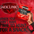 Jack Link's Hickory Smoked Bacon Jerky - 2.5 oz Bag - Ready to Eat Real Meat Protein Snacks - 11g Protein per Serving - Made with 100% Thick Cut