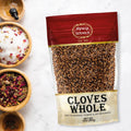 Cloves Whole Bulk 14 Oz Bag - Pure, Non-GMO, Premium Hand Picked Quality - Great for Foods, Clove Tea, Clove Pomander Balls & Potpourri - Aromatic