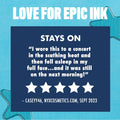 NYX PROFESSIONAL MAKEUP Epic Ink Liner, Waterproof Liquid Eyeliner - Black, Vegan Formula