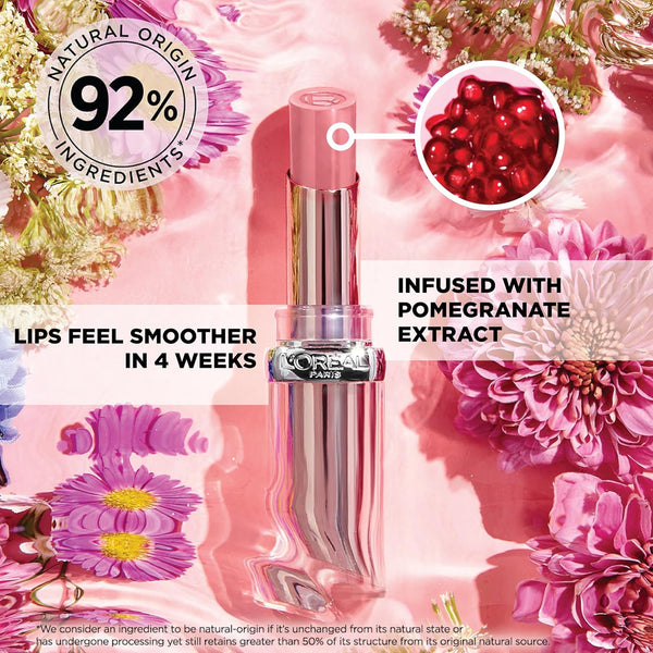 L'Oreal Paris Glow Paradise Hydrating Balm-in-Lipstick with Pomegranate Extract, Mulberry Bliss, 0.1 Oz 200 Mulberry Bliss 0.10 Ounce (Pack of 1)