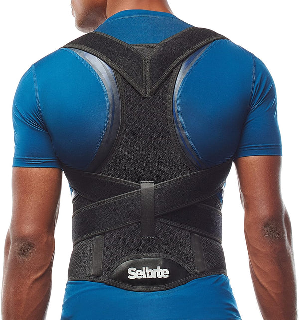 Back Brace Posture Corrector for Women and Men - Adjustable, Breathable and Comfortable Posture Support for Upper and Lower Back Pain Relief