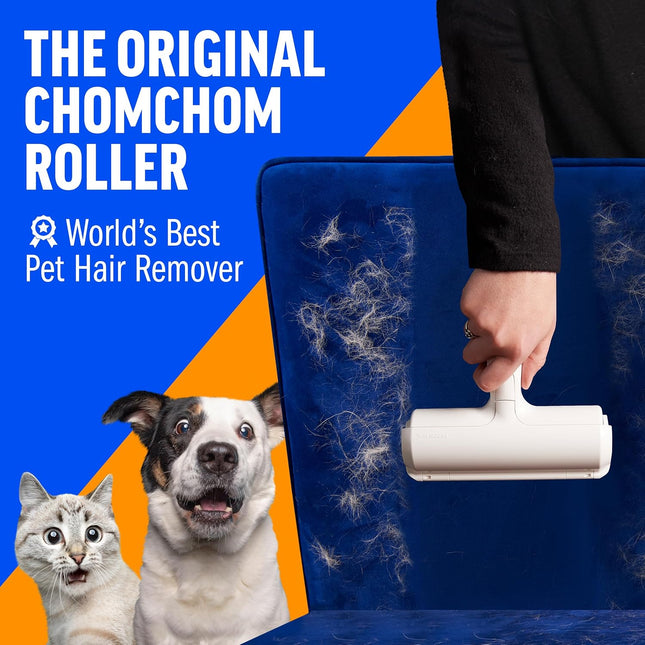 Chom Chom Roller Pet Hair Remover and Reusable Lint Roller - Chomchom Cat and Do
