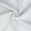 DecorRack 10 Pack 100% Cotton Wash Cloth, Luxurious Soft, 12 x 12 inch Ultra Absorbent, Machine Washable Premium Quality Washcloths, White (10