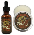 Grave Before Shave Caramel Mocha Beard Pack (Caramel Mocha Coffee Scented) 2 Piece Set