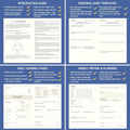 The Reboot Journal - Habit Journal for Building Positive Life Changing Habits - Guided Daily Self Improvement Blueprint with Habit Tracker -
