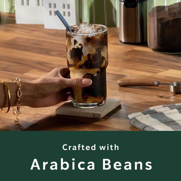 Starbucks Cold Brew Coffee Concentrate, Signature Black, 100% Arabica, Multi-Serve Bottle (32 Fl Oz)