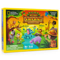 NATIONAL GEOGRAPHIC My First Safari Board Game for Kids 4-6 Animal Game for Adults, Cooperative Fun Perfect for Family Game Night, Board Games for