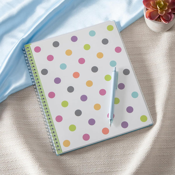 Blue Sky 2025-2026 Weekly and Monthly Academic Year Teacher Lesson Planner Calendar, July 2025 - June 2026, 8.5" x 11", Flexible Cover, Wirebound,