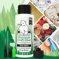Bearly Art Precision Craft Glue - The Mini - 2fl oz with Tip Kit - Acid Free Archival - Strong Hold Adhesive - Ideal for Fine Paper Crafting