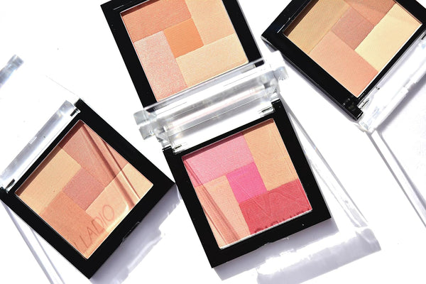 Palladio 2-In-1 Mosaic Powder Blush & Bronzer, Sun Kissed