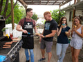 ALLER HOME&KITCHEN Funny Apron for Men, 2 Large Pockets One Size Fits All Chef Apron for Grilling, Cooking, BBQ Accessories Mr. Good Looking is