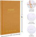 Beautiful 2025 Daily Planner - 7" x 10" Planner for Women or Men with Weekly & Monthly Spreads for Easy Planning - Beautiful Calendar Book to