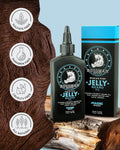 Bossman Jelly Beard Oil for Men (4 Oz, Magic Scent) Ã¢ÂÂ Softens, Moisturizes & Conditions with Natural Ingredients
