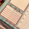 Conquest Journals Harry Potter The Quibbler Undated Weekly Spiral Planning Pad, 8'' x 10'', 52 Page, To-Dos, Priorities, Habit Tracker & Notes,