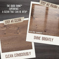 Quick Shine Multi Surface Floor Finish 27Oz, 2Pk | Cleaner & Polish to Use on Hardwood, Laminate, Luxury Vinyl Plank LVT, Tile & Stone | Safer