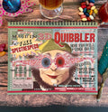 Conquest Journals Harry Potter The Quibbler Undated Weekly Spiral Planning Pad, 8'' x 10'', 52 Page, To-Dos, Priorities, Habit Tracker & Notes,