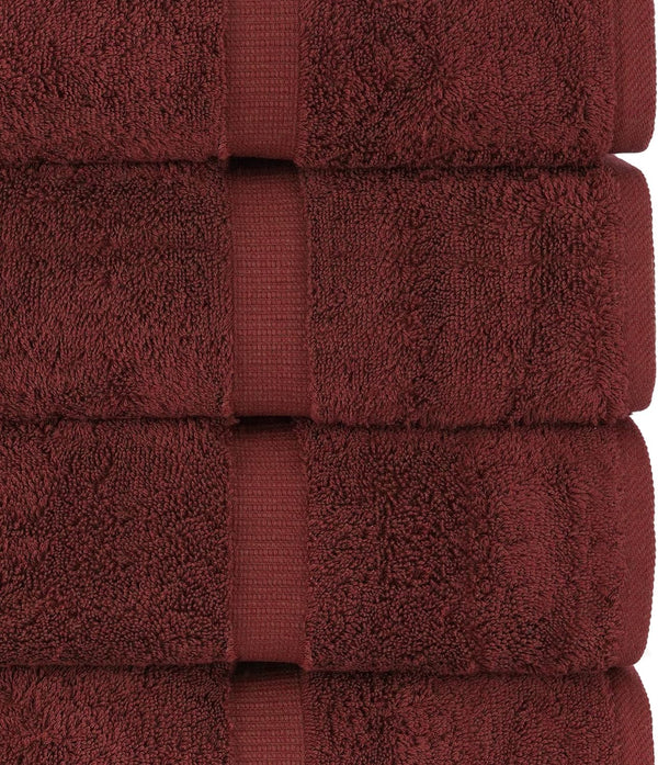 Chakir Turkish Linens, 100% Cotton Premium Quality Turkish Bath Sheets (35''x70'' Large Bath Sheet Towels - Cranberry) Cranberry 35''x70'' Large