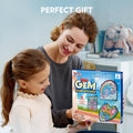Klever Kits 4PCS Window Art Suncatcher Kits, Fun Gem Painting Kits, Diamond Art and Crafts for Boys Girls, Great Crafts Gift for Kids Birthdays