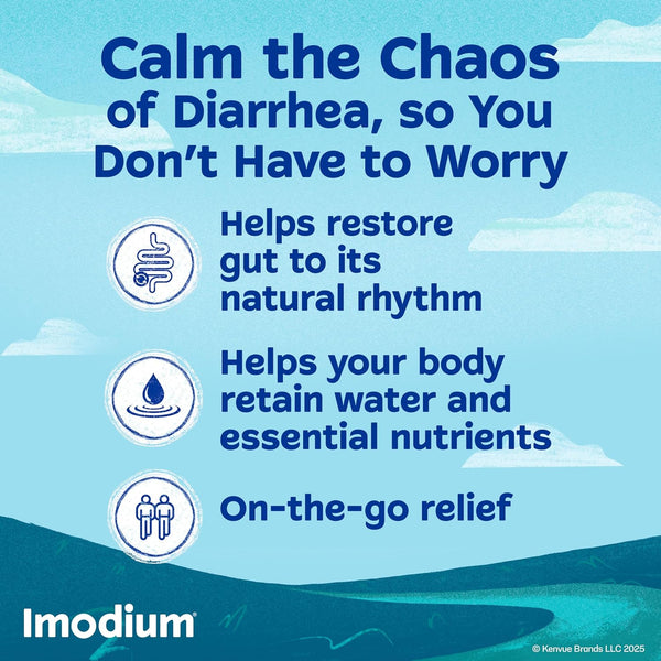 Imodium A-D Liquid Anti-Diarrheal Medicine with Loperamide Hydrochloride to Help Control Symptoms of Diarrhea Due to Acute, Active & Traveler'S