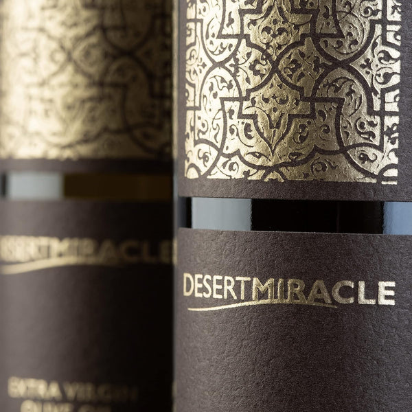 DESERTMIRACLE Cold Pressed Polyphenol Rich Moroccan Olive Oil, Organic Extra Virgin Olive Oil with High Polyphenols, First Cold Pressed EVOO from