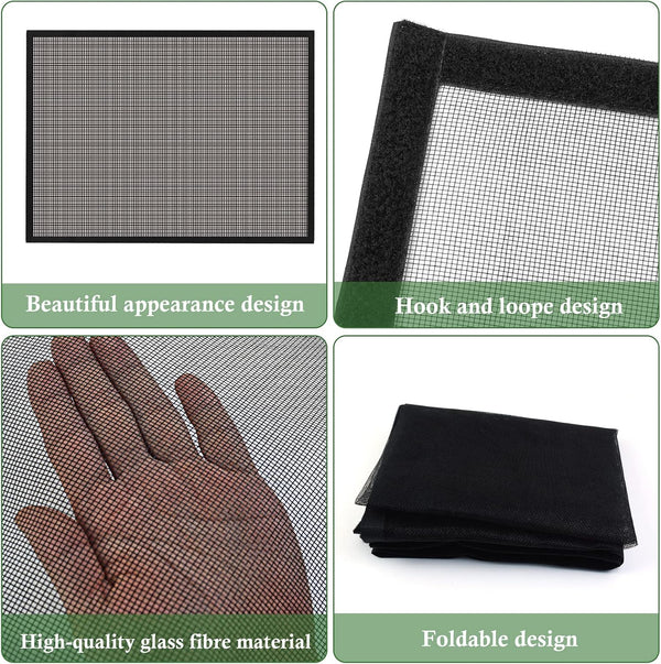 Fireplace Screen Safe Mesh Gate Mesh Screen Child Proof Existing Fireplace Barrier Guard Net Adhesive Cover Fire Place Doors for The Living Room