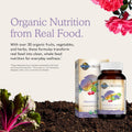 Garden of Life Organics Prenatal Multivitamin with Folate, B6, B12, D3 & Iron – Prenatal Vitamins for Women with Energy Metabolism Support for
