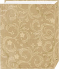 Magnetic Self-Stick 3-Ring Photo Album 100 Pages (50 Sheets), Jasmine Design Jasmine 8.25"x10.5" (Single Album) Album