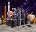 American Greetings Pop Up Halloween Card for Kids or Adults, Displayable 3D Haunted House Halloween Pop Up Card for Boo Baskets (Spooky Season)