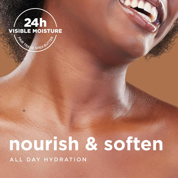 Sheamoisture Virgin Coconut Oil Body Wash Nourish and Replenish Skin Daily Hydrating Body Wash for 24H Visible Moisture for Healthy, Glowing Skin