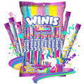Winis Unicorn | Cotton Candy Chewy Taffy Swirl | 4.3 Oz, 11 Pieces | Chewy cotton candy flavored swirls, non-melting and party ready, sharing size
