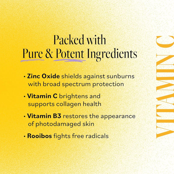 Derma E Vitamin C Weightless Moisturizer SPF 45 Ã¢ÂÂ Skin Brightening Face Cream with Mineral UVA/UVB Sunscreen Ã¢ÂÂ Hydrating Facial