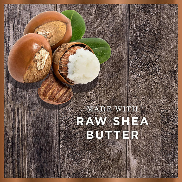 Nubian Heritage Body Lotion Raw Shea Butter for Dry Skin Paraben Free Body Lotion, 13 Oz