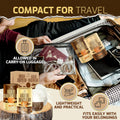 Moroccan Argan Oil Shampoo and Conditioner Solid Bars Set - Zero Waste Natural Products and Sulfate Free Travel Size Toiletries - No Bottle - Care