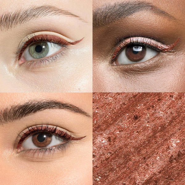 Julep When Pencil Met Gel Eyeliner – Waterproof, Long-Lasting, Smudge-Proof Liner for Everyday to Night Looks, Toasted Brown Shimmer 52 Toasted